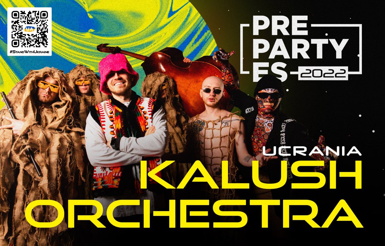 "Kalush Orchestra" виступить у Мадриді на підтримку України 1