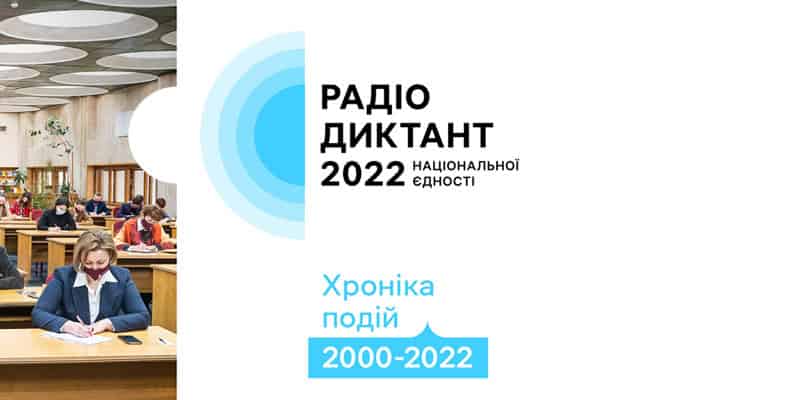 Радіодиктант національної єдності: історія