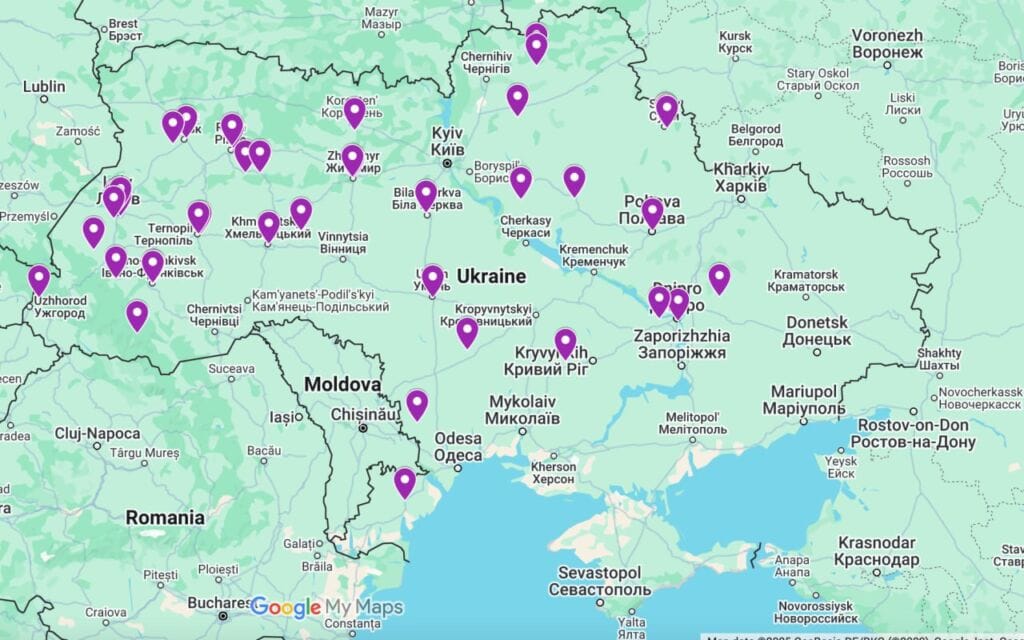 карта запитів від школярів