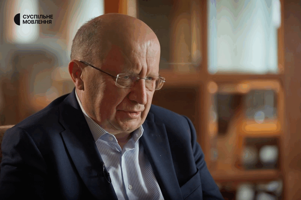 Андрюс Кубіліус Андрюс Кубіліус, скриншот з фільму «Українське прокляття: будівничі й руйнівники імперії»