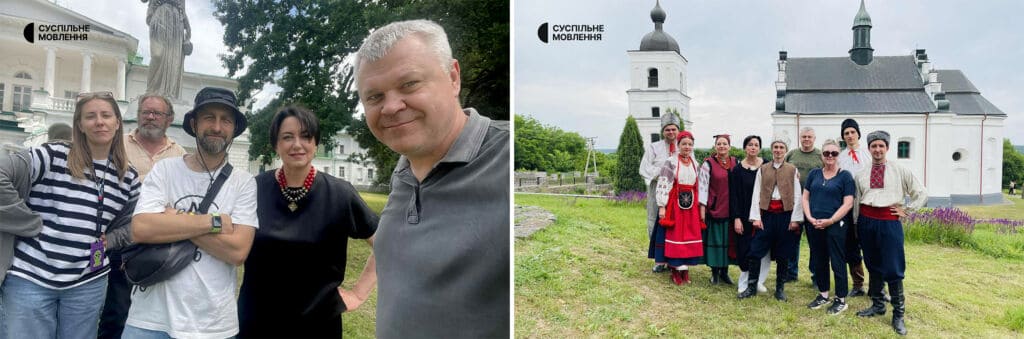 Під час зйомок Команда та гурт «ГуляйГород» під час зйомок фільму