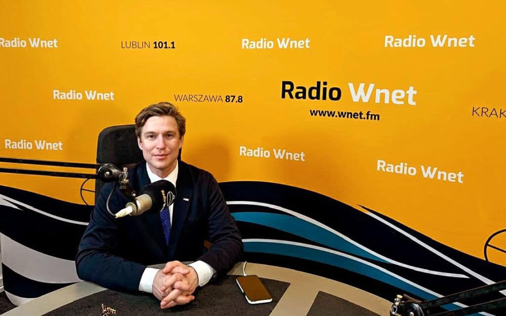 Дмитро Хоркін на радіо Wnet Дмитро Хоркін в ефірі польського радіо Wnet