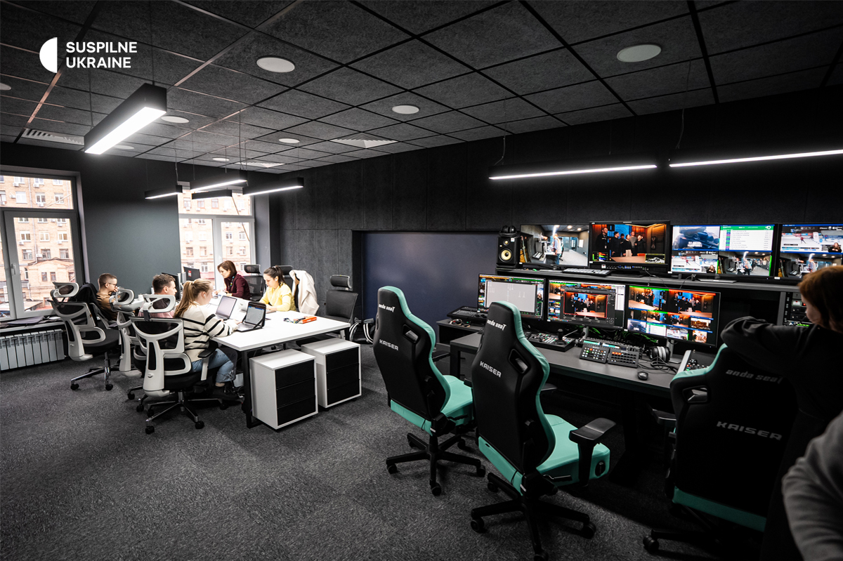 New full-cycle digital production complex of Suspilne Ukraine New full-cycle digital production complex of Suspilne Ukraine