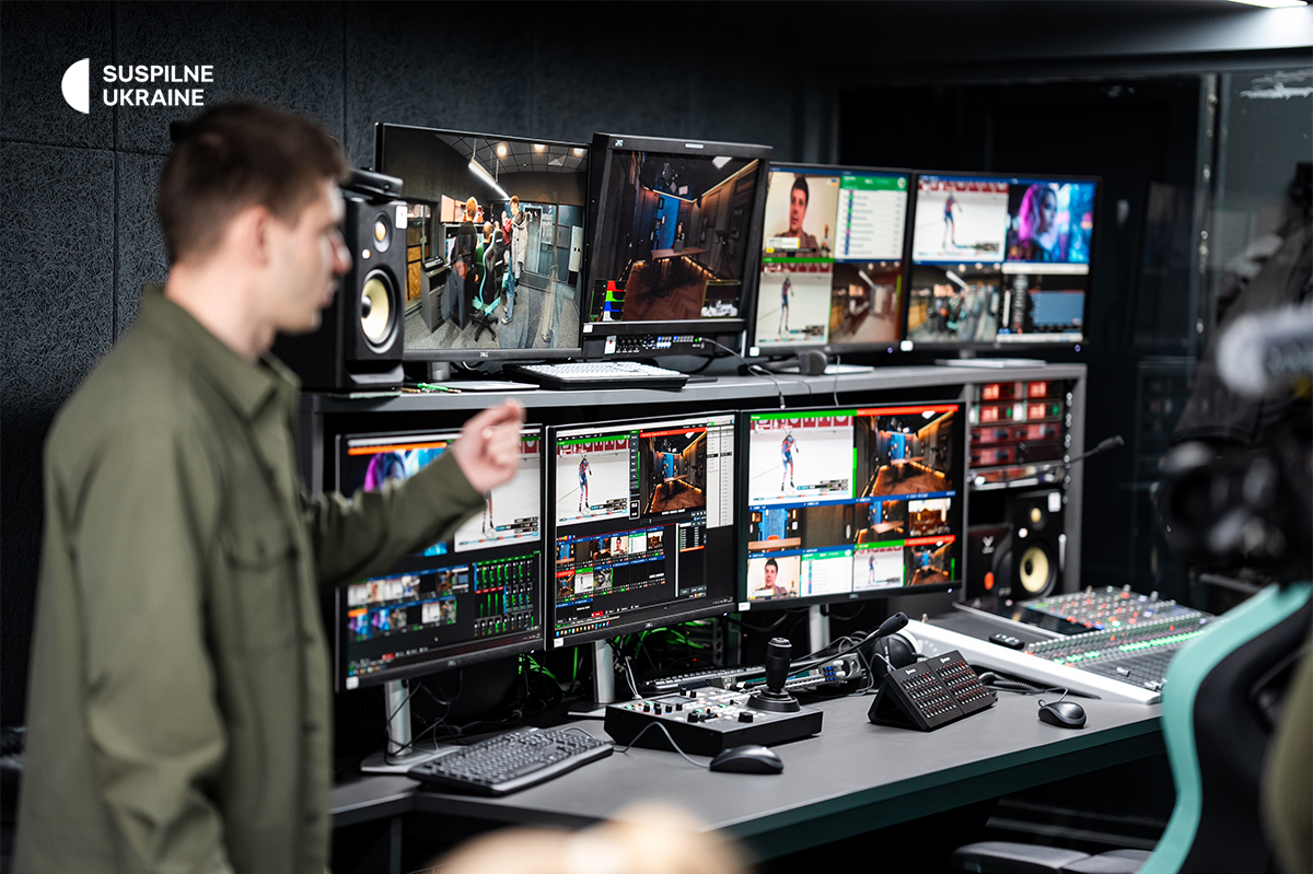 New digital production complex of Suspilne Ukraine