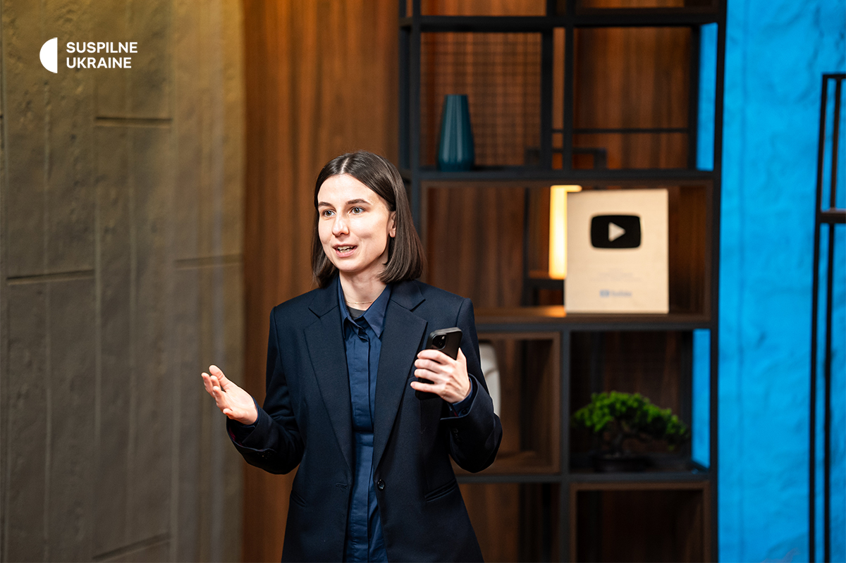 Khrystyna Havryliuk, Chief Producer of Suspilne Novyny Khrystyna Havryliuk, Chief Producer of Suspilne Novyny