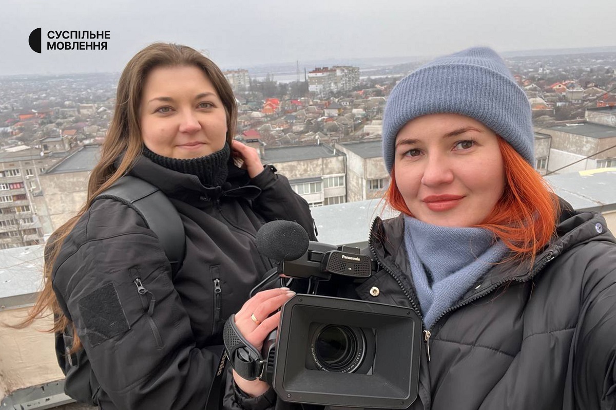 Юлія Філімон і Валентина Гурова, завідувачка редакції контенту Суспільне Миколаїв