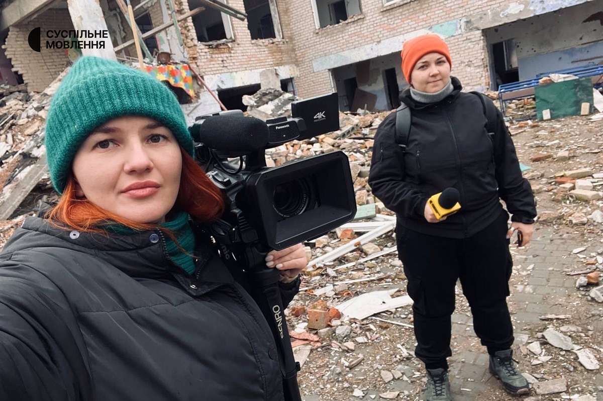 Юлія Філімон і Валентина Гурова, завідувачка редакції контенту Суспільне Миколаїв