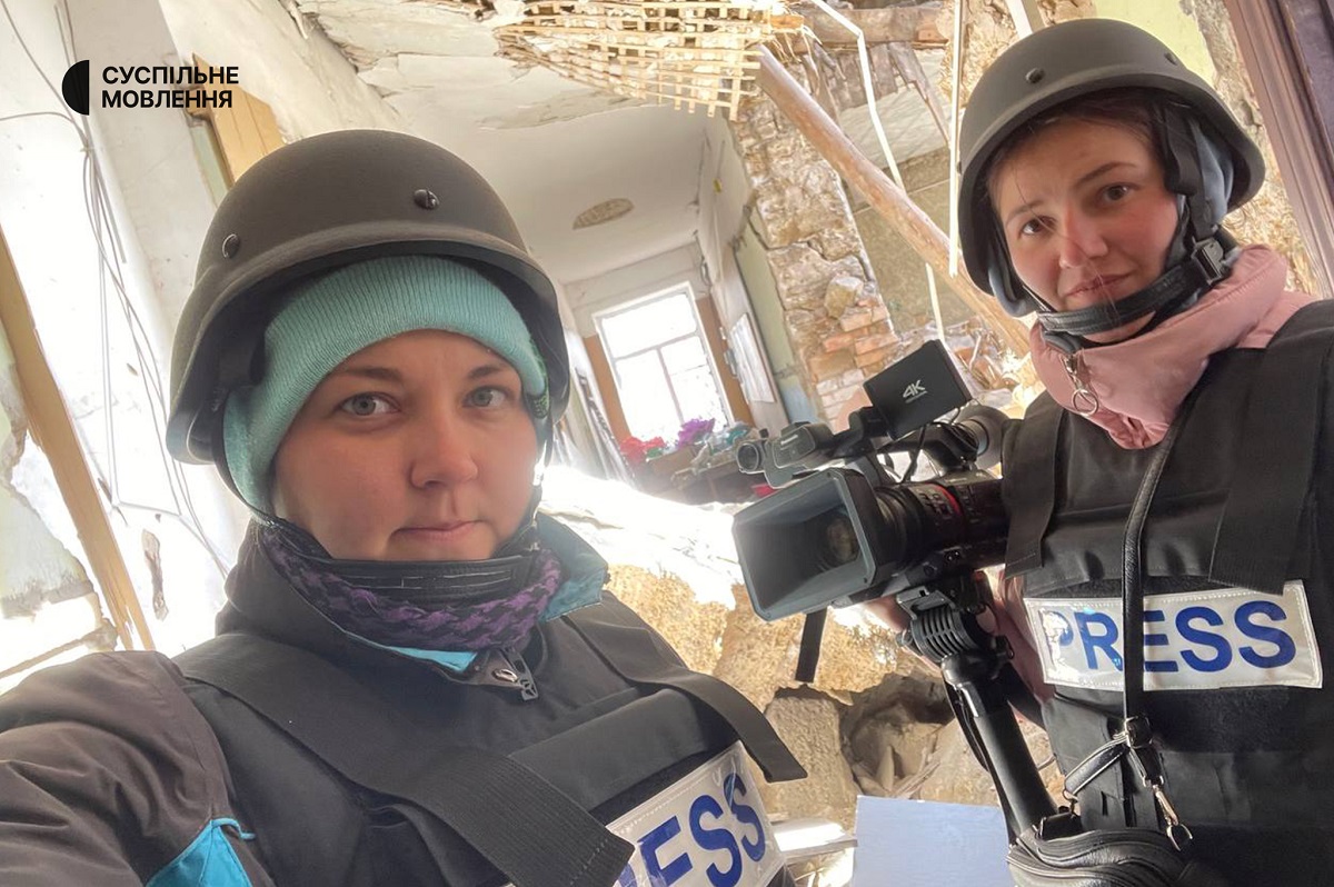 Юлія Філімон і Валентина Гурова, завідувачка редакції контенту Суспільне Миколаїв
