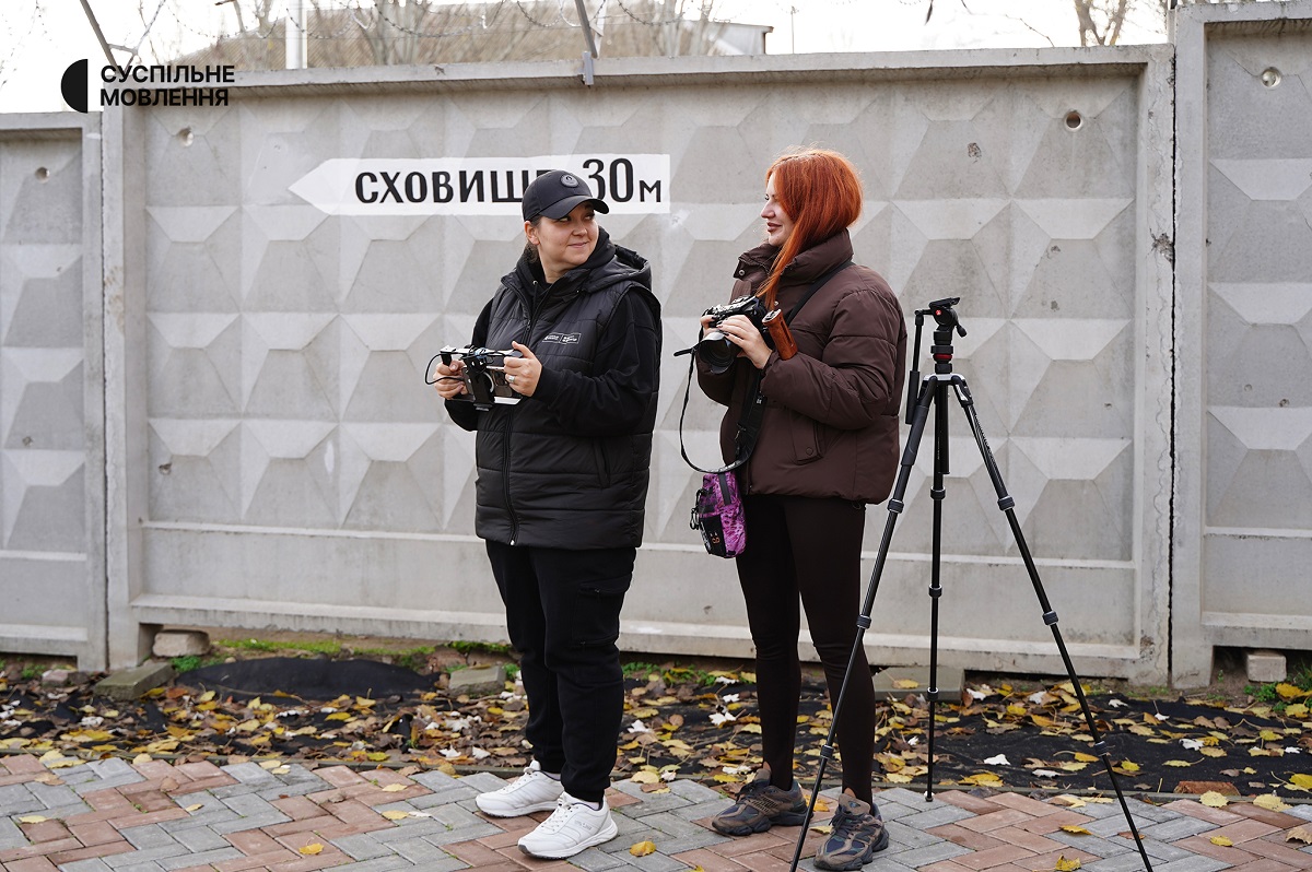 Юлія Філімон і Валентина Гурова, завідувачка редакції контенту Суспільне Миколаїв