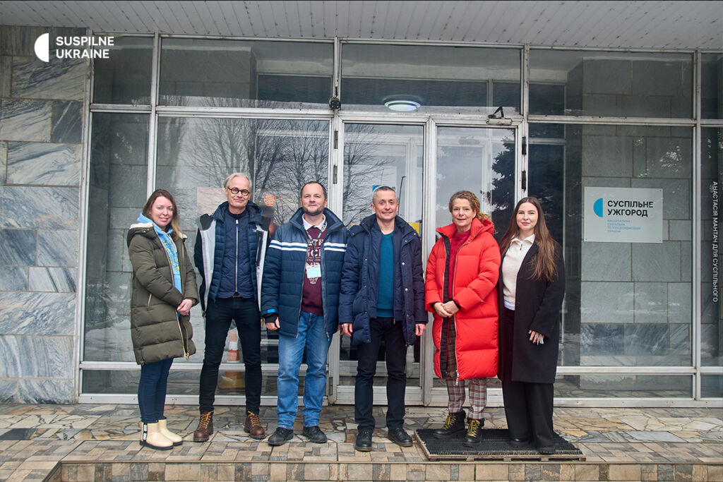 Meeting with the Suspilne's team in Uzhhorod Meeting with the Suspilne's team in Uzhhorod