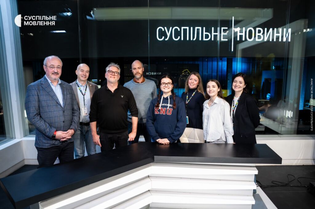 Валерія Безпала супроводжує візит колег зі Швеції до київського офісу Суспільного Валерія Безпала супроводжує візит колег зі Швеції до київського офісу Суспільного