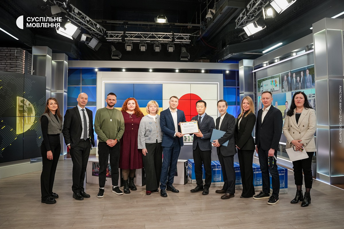 Передання техніки від агенції JICA для Суспільне Дніпро Передання техніки від агенції JICA для Суспільне Дніпро