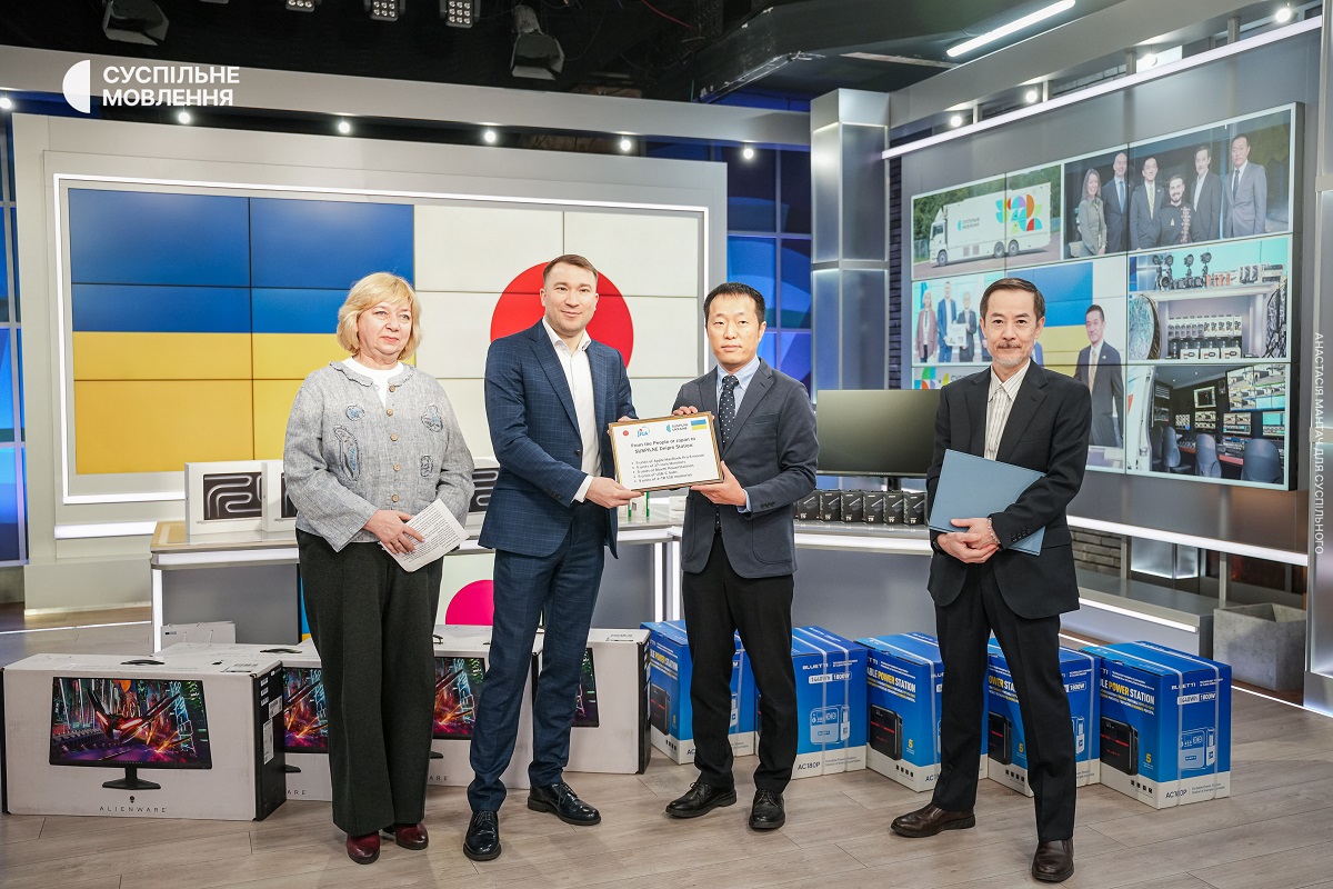 Передання техніки від агенції JICA для Суспільне Дніпро Передання техніки від агенції JICA для Суспільне Дніпро