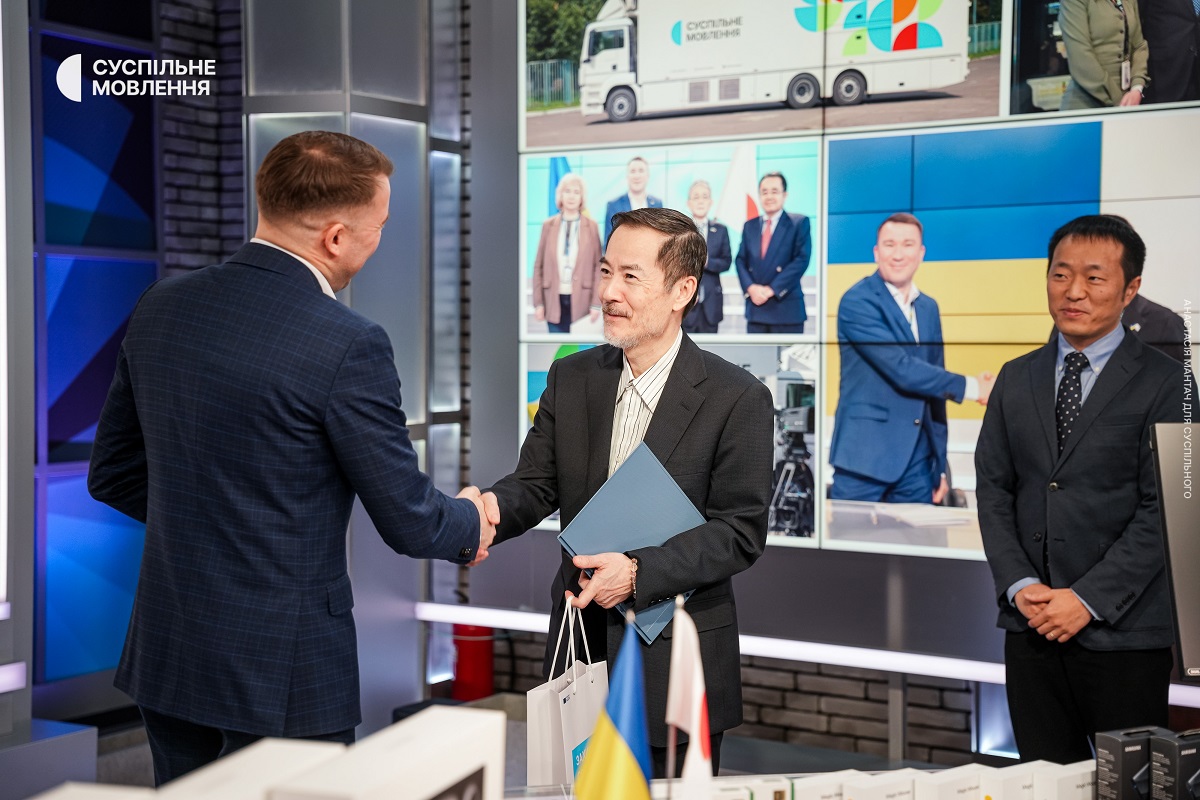 Передання техніки від агенції JICA для Суспільне Дніпро Передання техніки від агенції JICA для Суспільне Дніпро