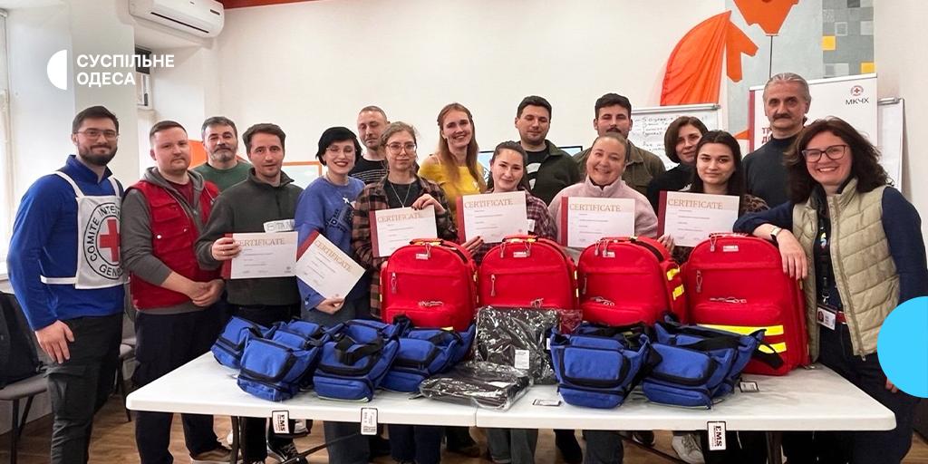 Журналісти Суспільного в Одесі поновили навички домедичної допомоги
