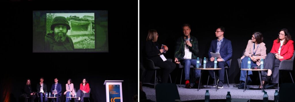 Юрій Табаченко на дискусії Радіоасамблеї EBU