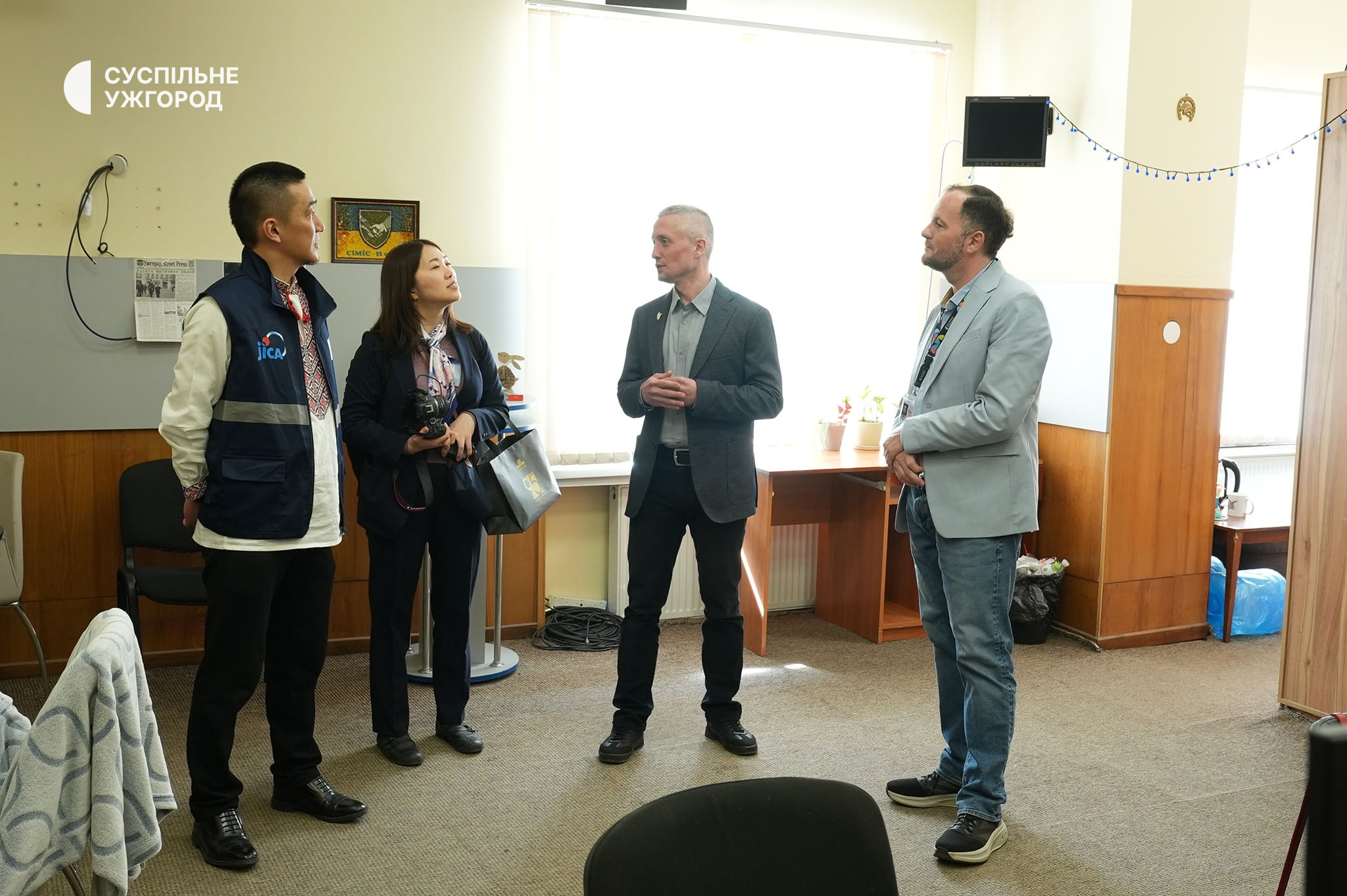 Спілкування з командою філії