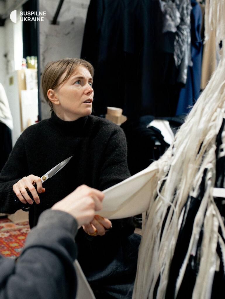 Lilia Litkovska at work