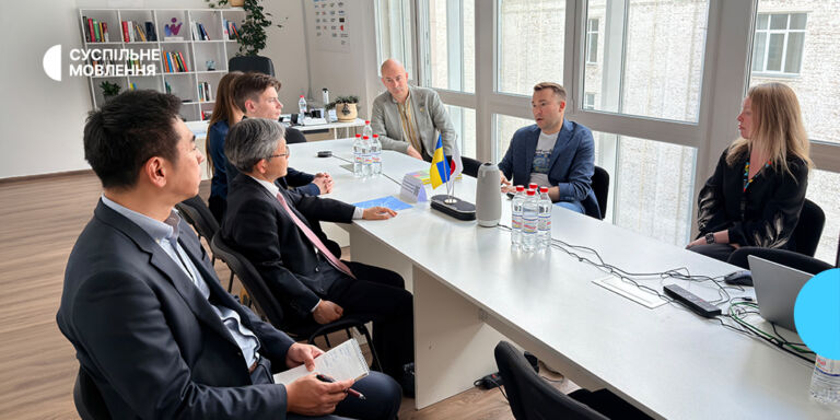 Делегація посольства Японії в Україні відвідала Суспільне у Києві