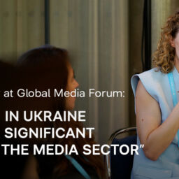 Mariya Frey at Global Media Forum: “Women in Ukraine carry a significant share of the media sector”