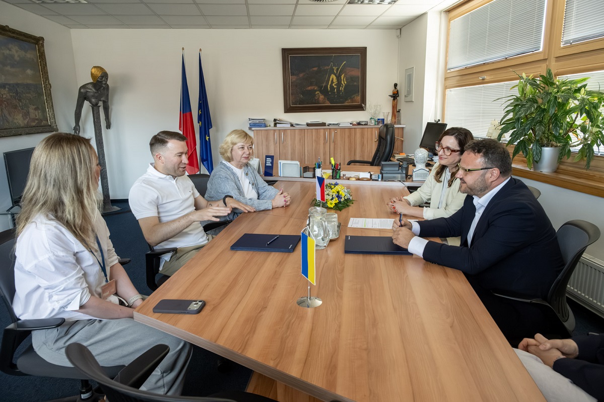 Signing of an agreement between Suspilne Ukraine and Czech Radio Signing of an agreement between Suspilne Ukraine and Czech Radio