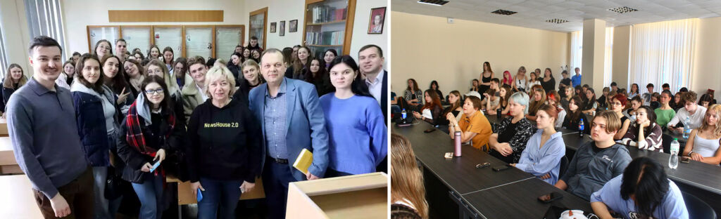 Лекції в Одесі й Вінниці