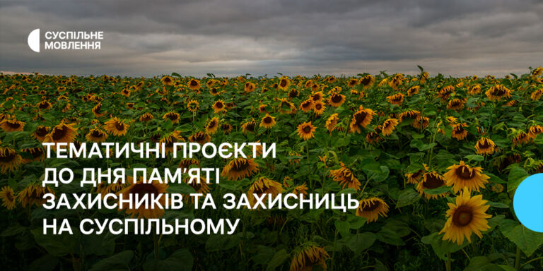 До Дня пам’яті захисників та захисниць України: тематичні проєкти на Суспільному