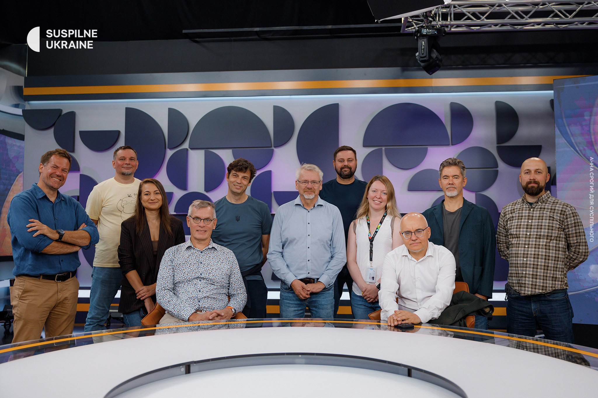 Representatives of public broadcasters during their visit to Suspilne Lviv Representatives of public broadcasters during their visit to Suspilne Lviv