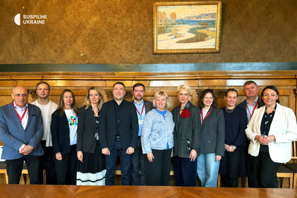 Suspilne delegation with LSM leadership